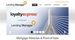 Desktop Screenshot of lendingmanager.com