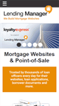 Mobile Screenshot of lendingmanager.com